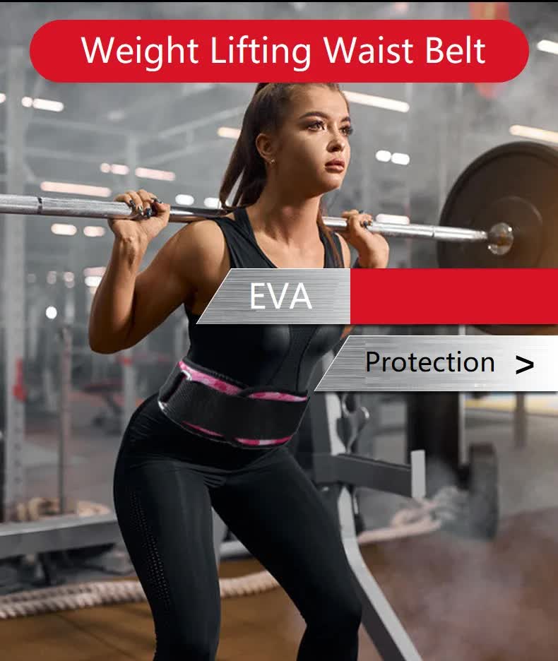 Size XS Grey Camouflage Camo Weightlifting Belt - EVA Nylon Gym Belt for Squats, Deadlifts & Lumbar Support — image 5