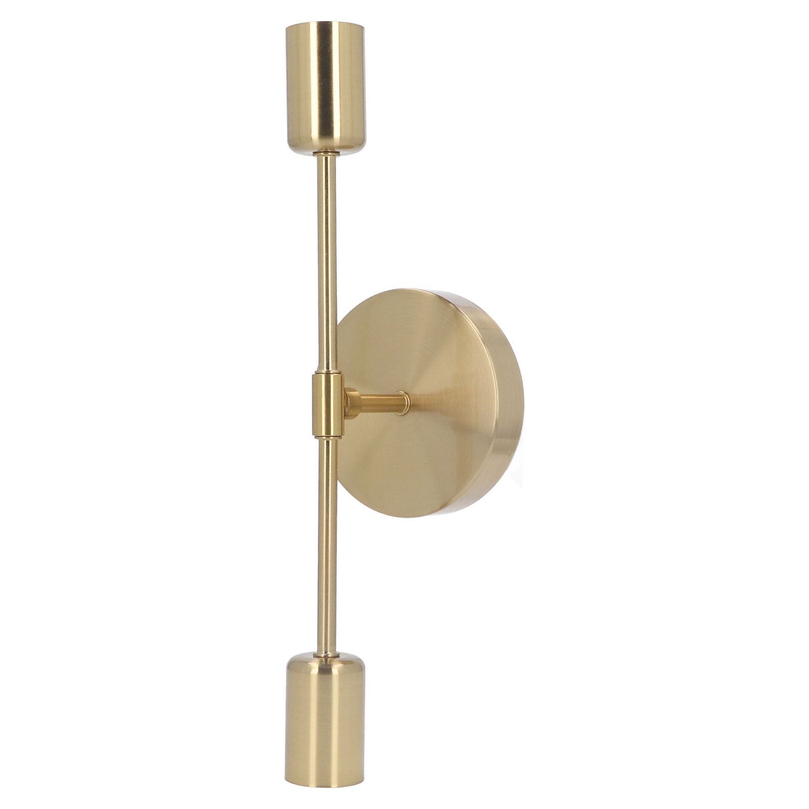 Double Wall Light Base E27 E26 Rust Proof Vintage Wall Lamp Bulb Holder for Living Room Bathroom Gold 85‑265V — image 3