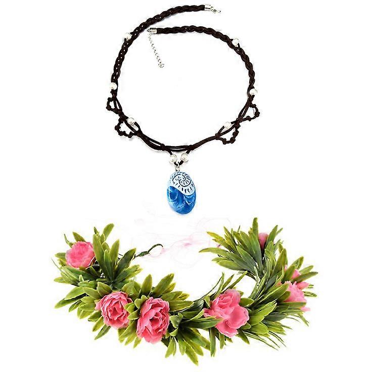 Vaiana Cosplay for Girls Halloween Masquerade Carnival Party Costume With accessories 110 — image 4