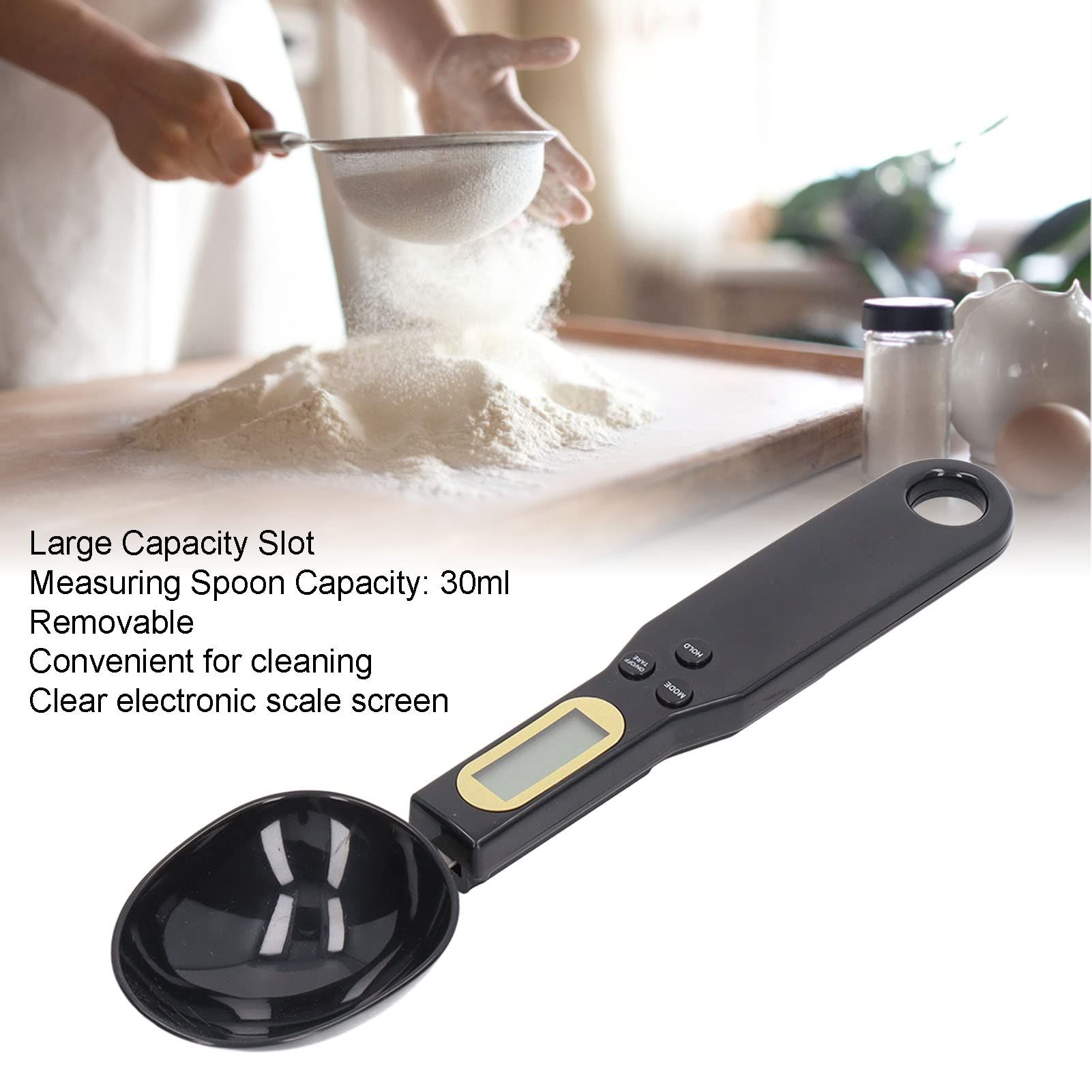 Food Scale Spoon, 500G Removable Spoon Scale Digital Spoon Scale with Display Electronic Screen Measure for Small Parts โ image 2