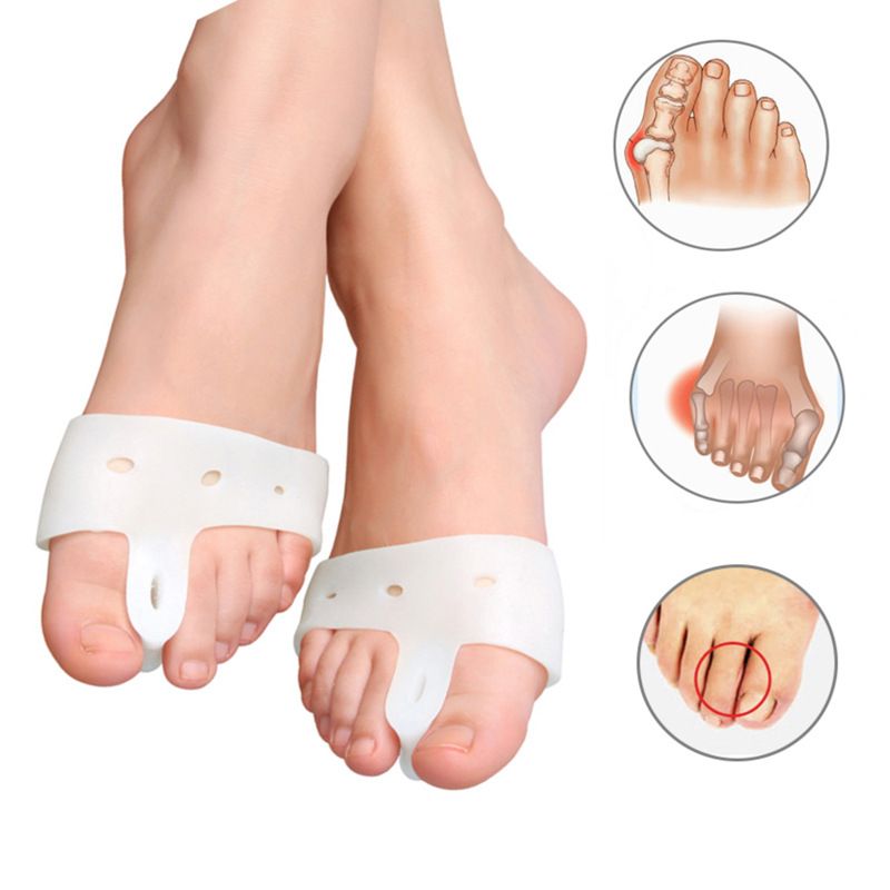 Pad & Toe Spacer - 2 Pieces - Soft Gel Toe Separators for Active People - Pain Relief for Heavy Duty โ image 4