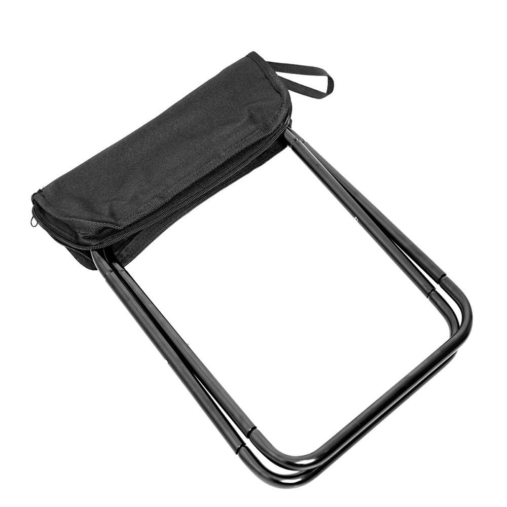 Portable Stool, Foldable Camping Stool, Zip Packed Stool Convenient for Travel/Hike/Wait in Line โ image 2