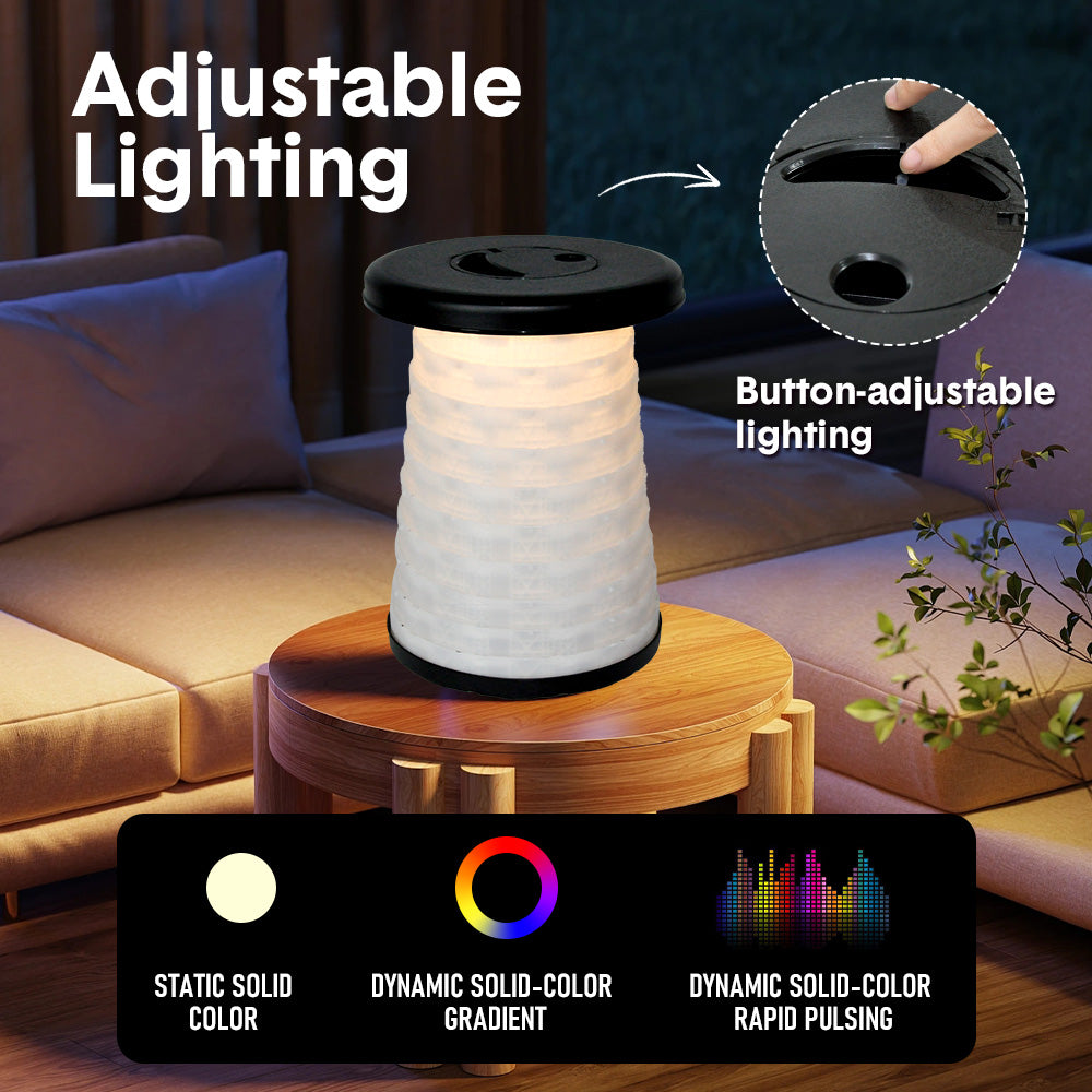 Multi-Functional Outdoor Stool for Aussie Night Camping Fishing Telescopic Hook Rod Lanterns Tarps Hanging No-Tools Assembly Anti-Corrosion PP โ image 4
