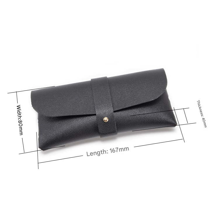 30-Piece sky blue Chic & Sleek PU Leather Soft Eyeglass Case - Protective Pouch for Sunglasses & Reading Glasses โ image 4