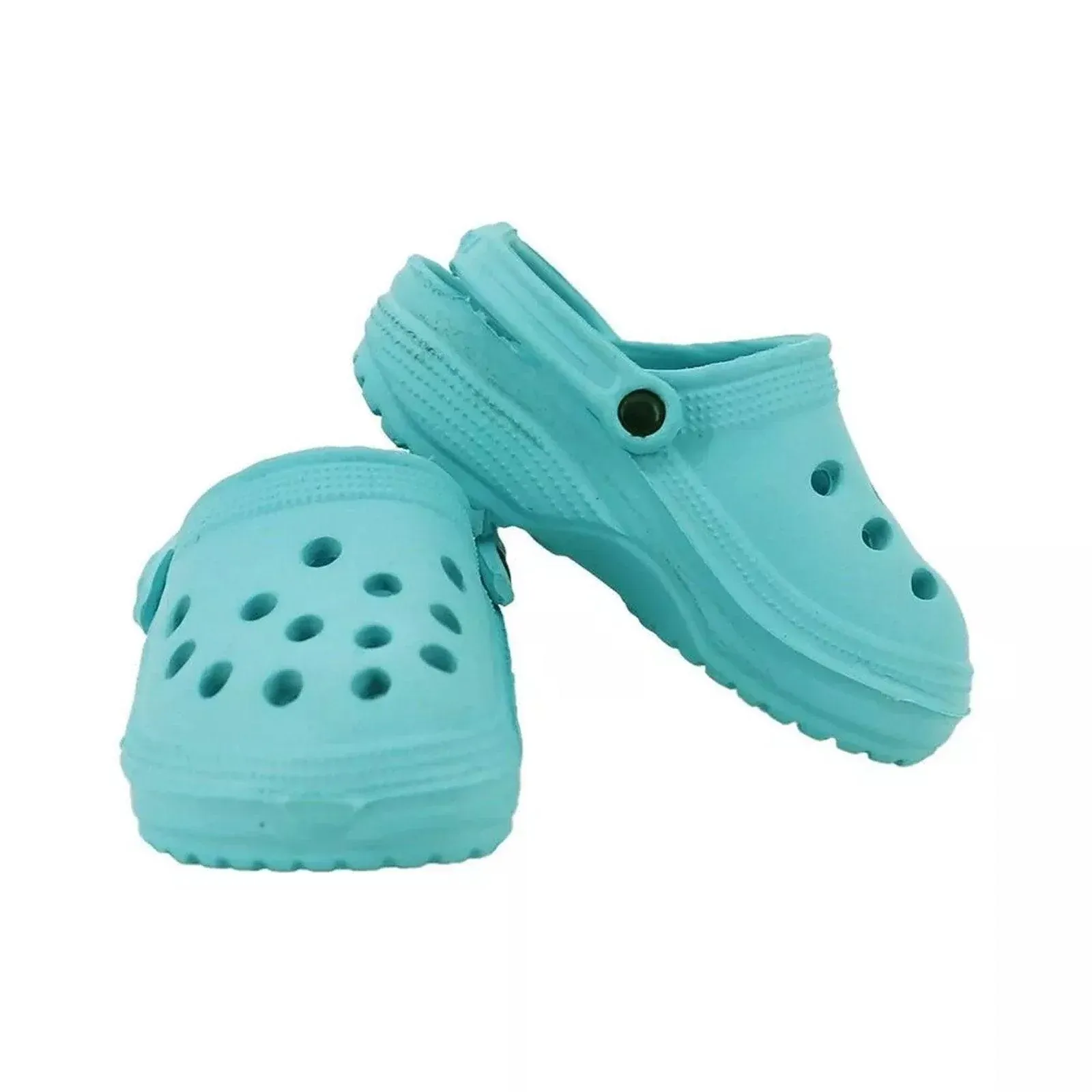 2pcs Shoe Charms Accessories for Shoes Bags Clothing Pet Shoes Decorative Set - Light Blue
