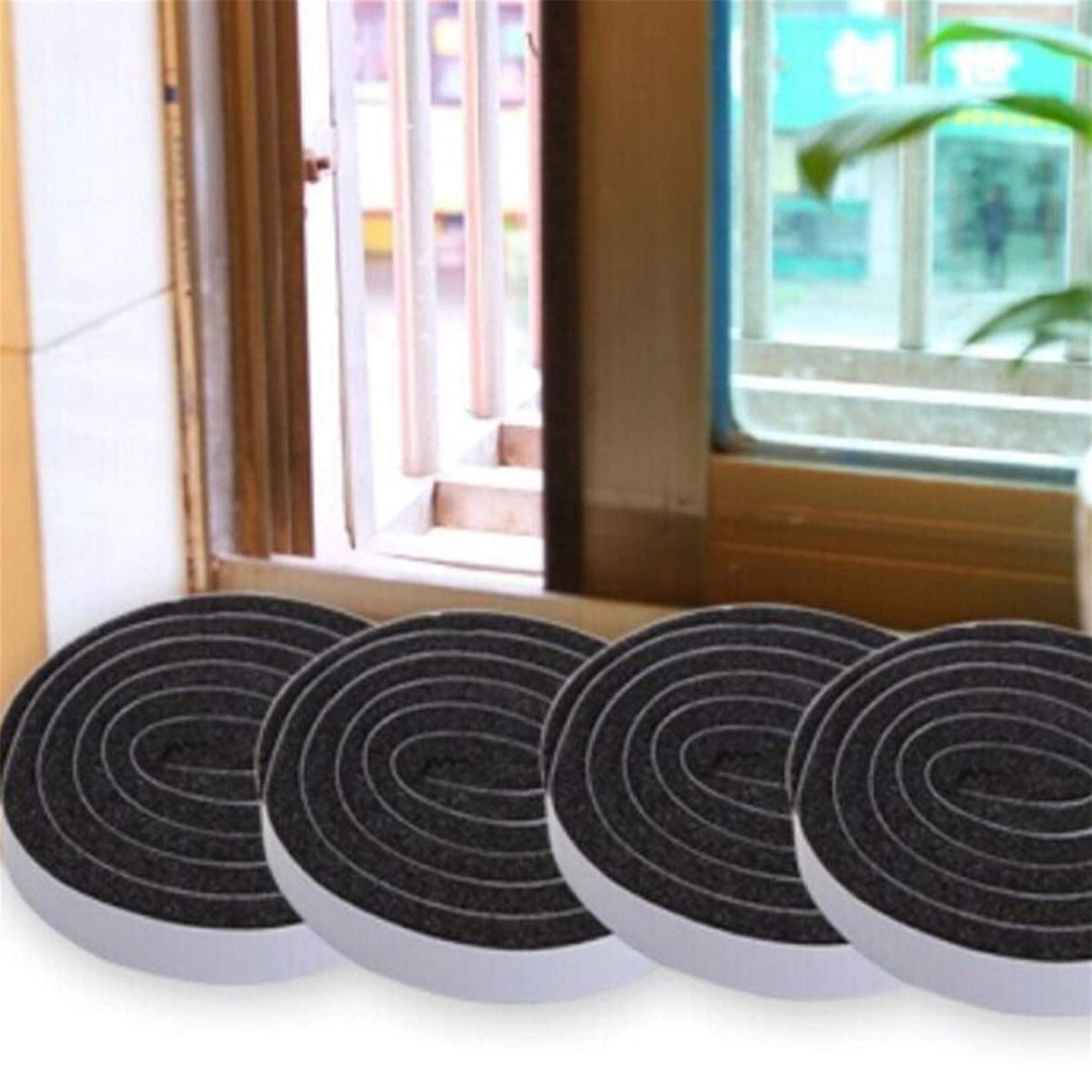 4 pcs Seal Strip,Weather Stripping for Door or Window,Weatherproof Soundproof Self Adhesive Door Strip,Insect Proof — image 4