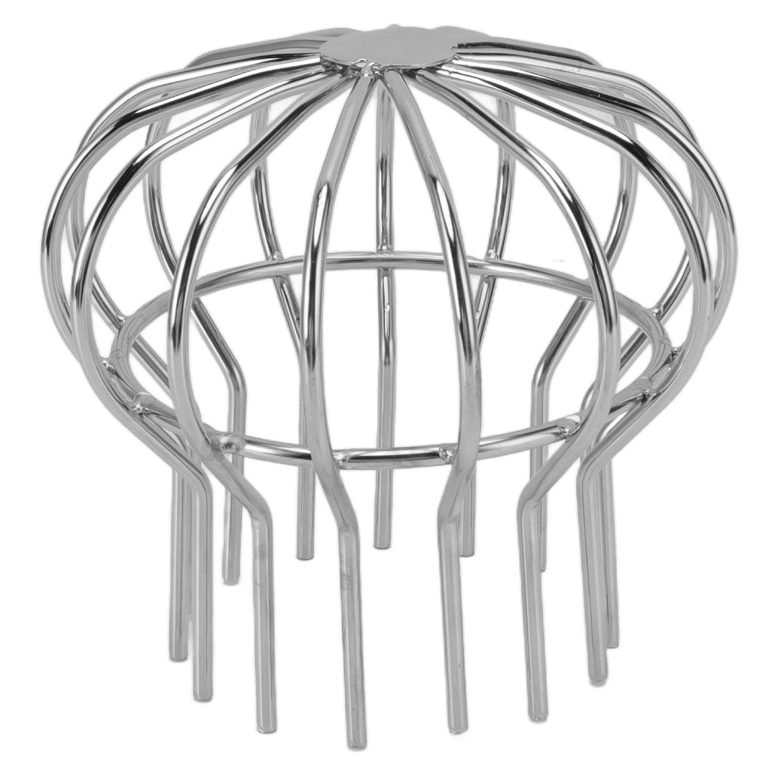 Outdoor Roof Drain Stainless Steel Anti Blocking Round Line Cap Floor Drain Gutter Cleaning Floor Net for Balcony Terrace 110 โ image 2