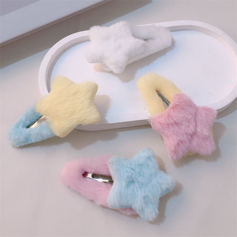 Hair Clips for Girls, Cute Barrettes Women Metal Snap Hair Clips Accessories Hair Gift for Girls (4PC) — image 2