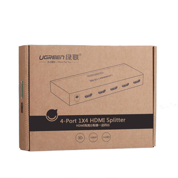 UGREEN 1 x 4 HDMI Amplifier Splitter - Black (40202) — image 4