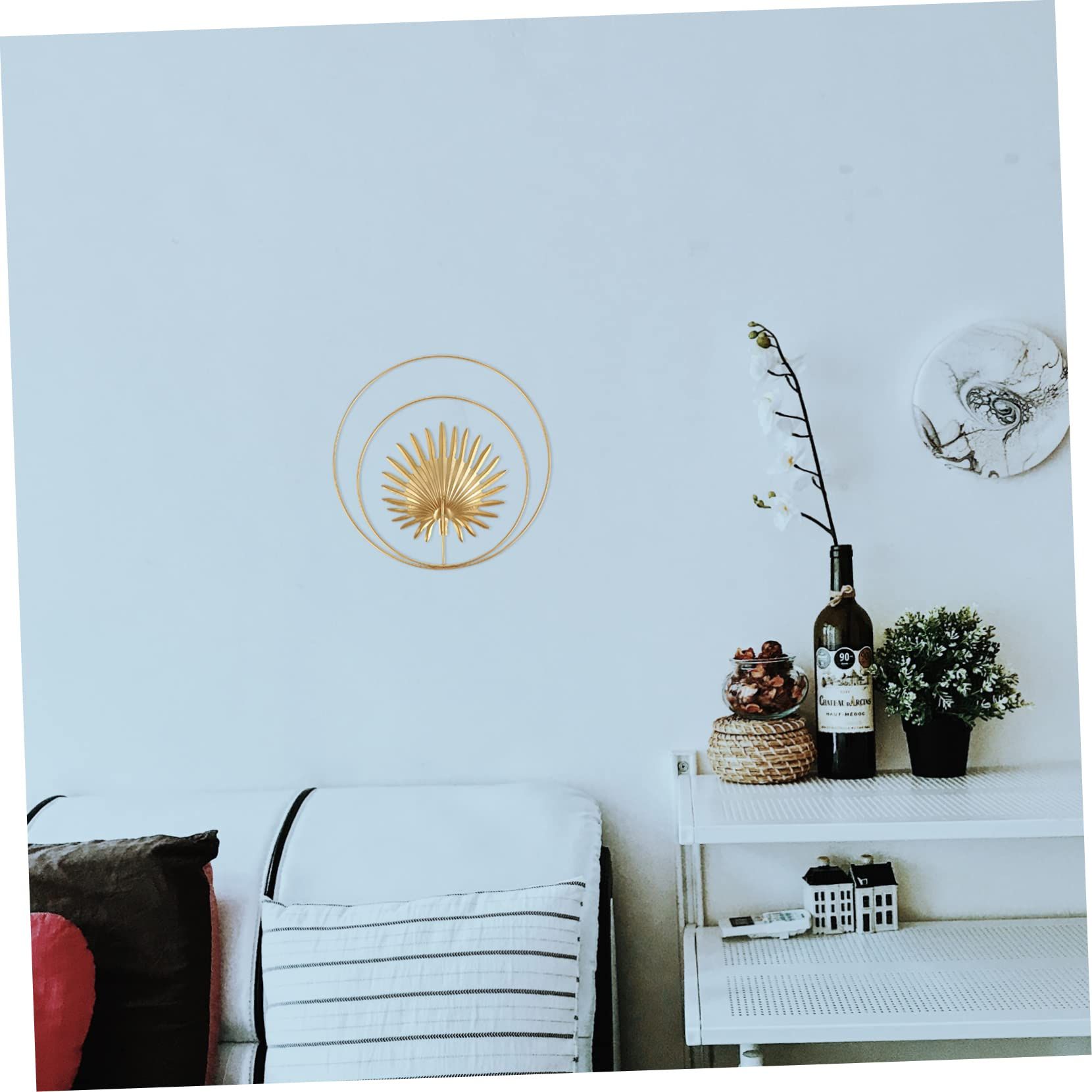 Nordic Style Light Luxury Wall Decoration Iron Pendant Living Room Background Wall Decoration Metal Wall Hanging Wall Decoration — image 5