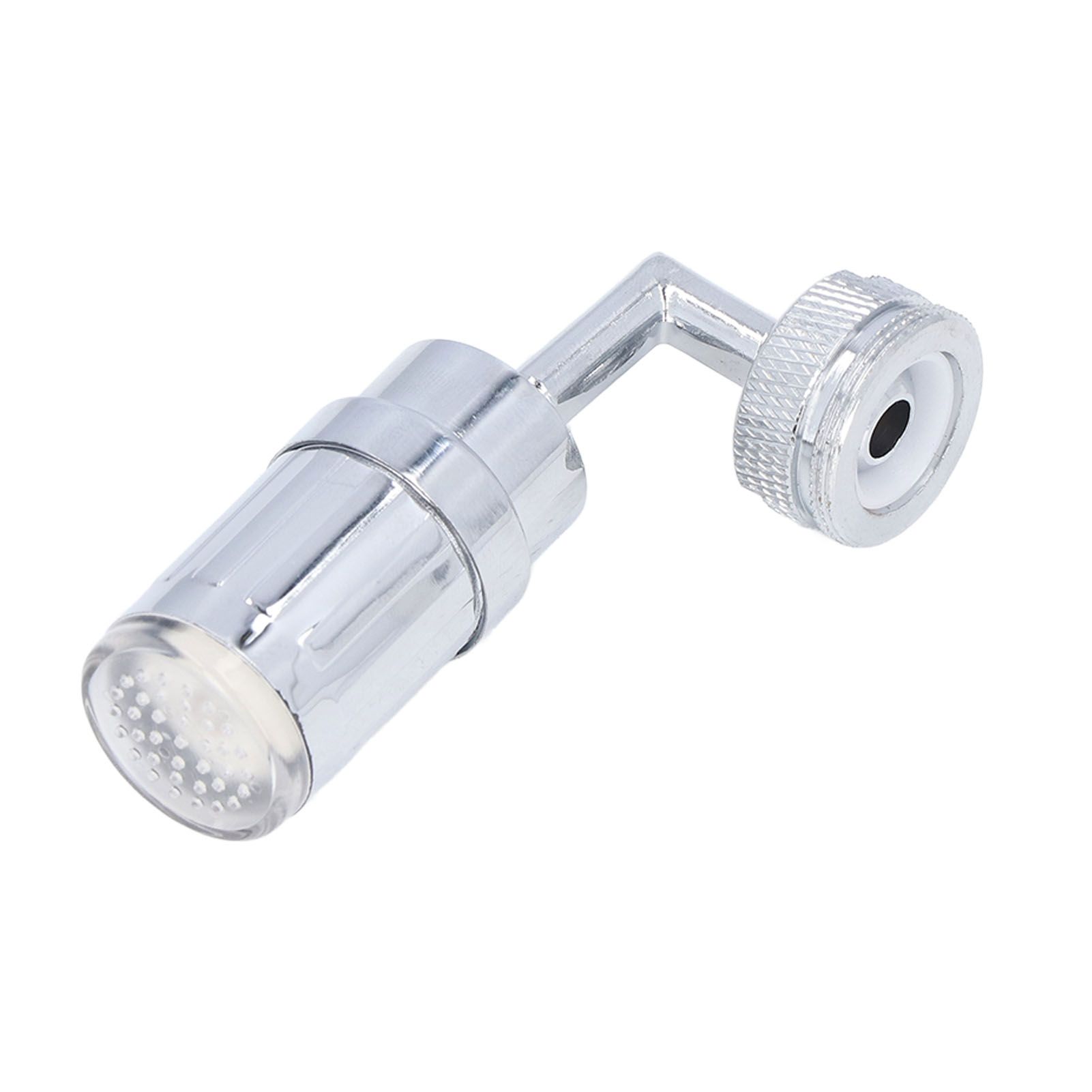 Water Faucet Fashion LED Tricolor Temperature Control Faucet for Bathroom Kitchen 3/4in External Teeth — image 4