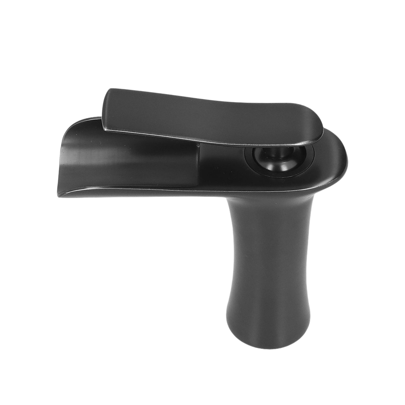 G1/2 Sink Faucet Copper Waterfall Water Tap Black Bathroom Basin Hot Cold Faucet for Kitchen Toilet โ image 2