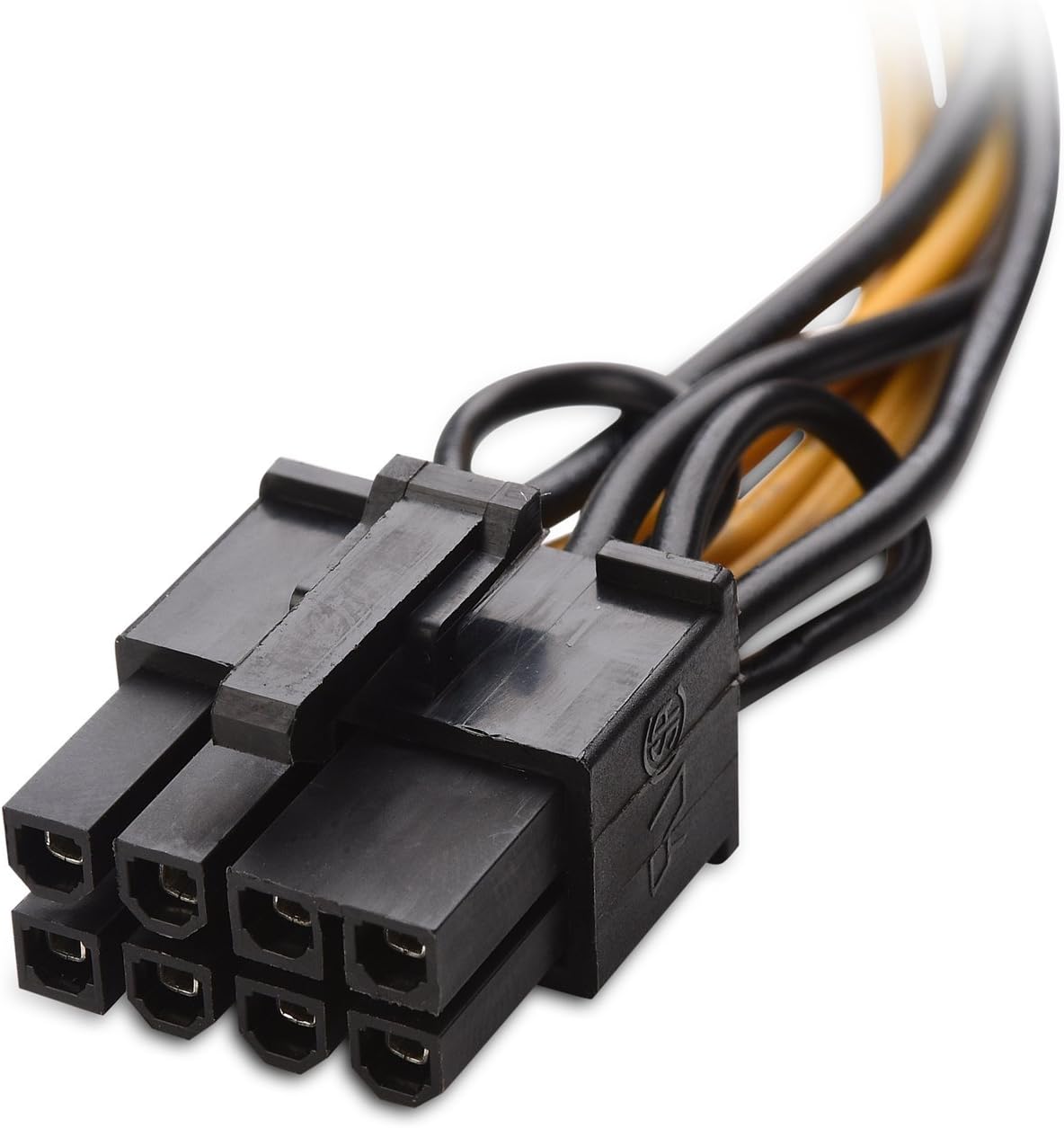 2-Pack 6 Pin to 8 Pin PCIe Adapter Power Cable - 4 Inches โ image 4