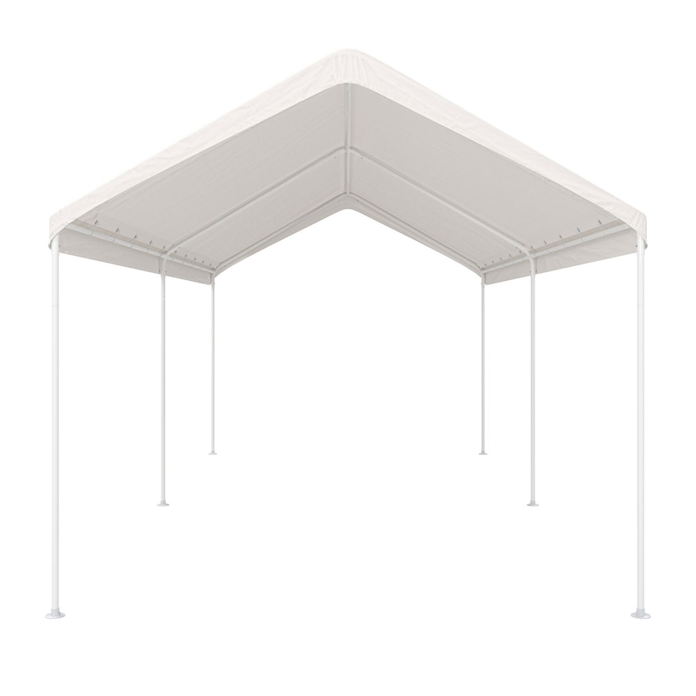 Instahut Carports 3x6m Carport Kits Steel Shelter Gazebo Canopy Garage Portable Garden Shed โ image 4
