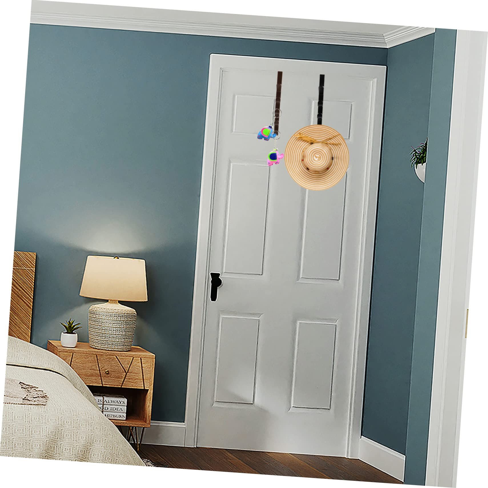 3pcs Door Coat Hook Shower Door Hook Wall Hooks Purse Hanger Over Door Towel Rack Purse Wall Hook Coat — image 4