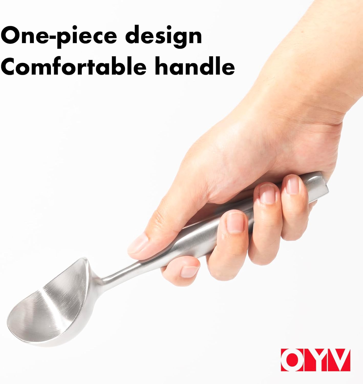 Silicone Whisk & Stainless Steel Ice Cream Scoop Set, Kitchen Essentials for Cooking and Desserts — image 5