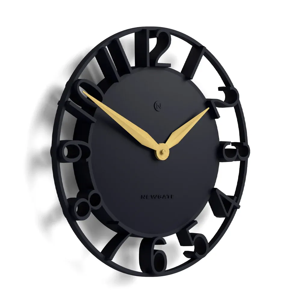 Newgate Time Traveller Wall Clock-Petrol Blue — image 3
