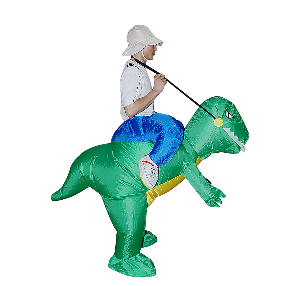 DINO Fancy Dress Inflatable Suit -Fan Operated Costume โ image 6