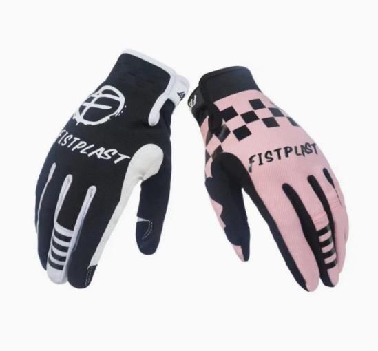 fistplast Motorcycle Gloves Full Finger Breathable. Peach color XL