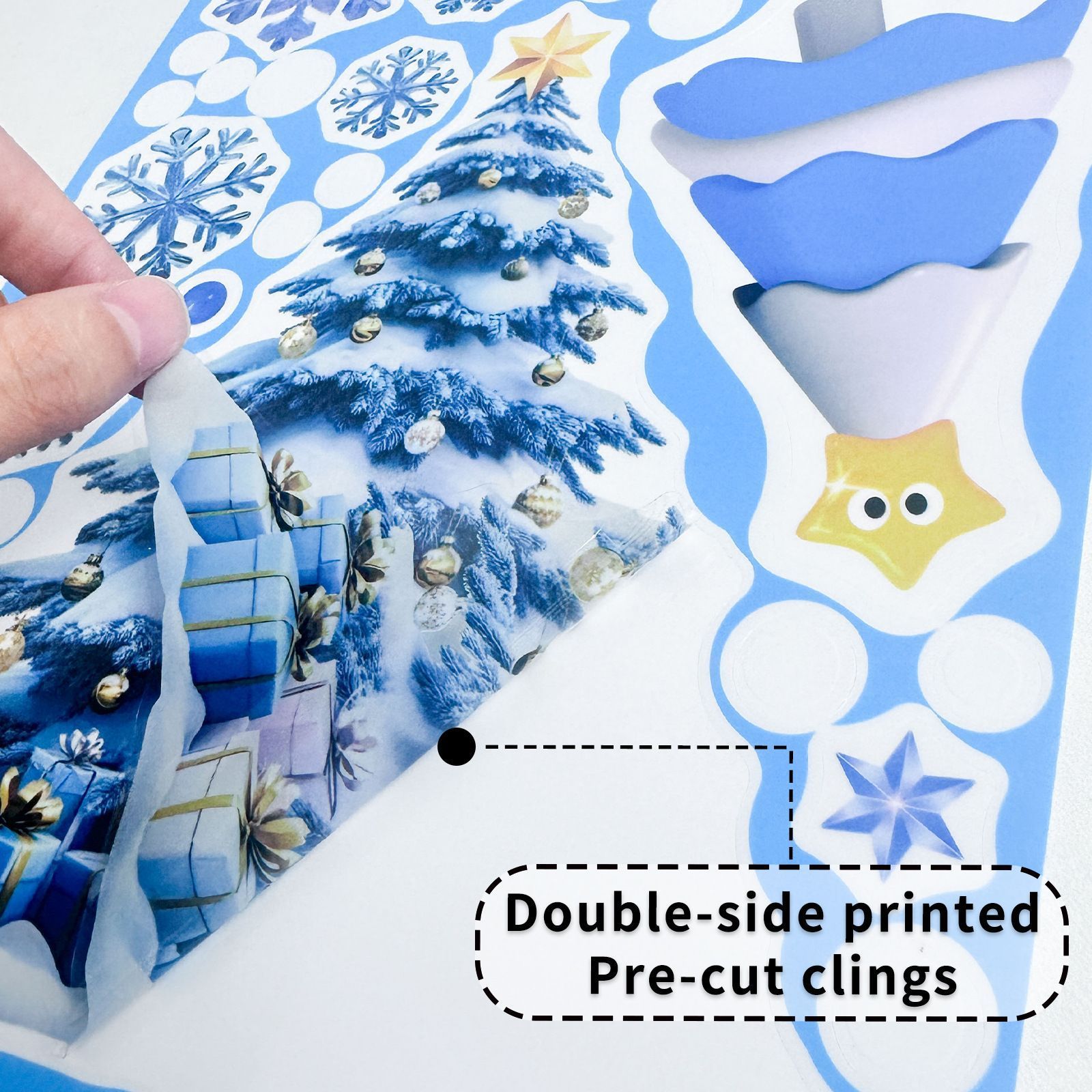 4 Styles Christmas Window Stickers Pack-04 — image 3