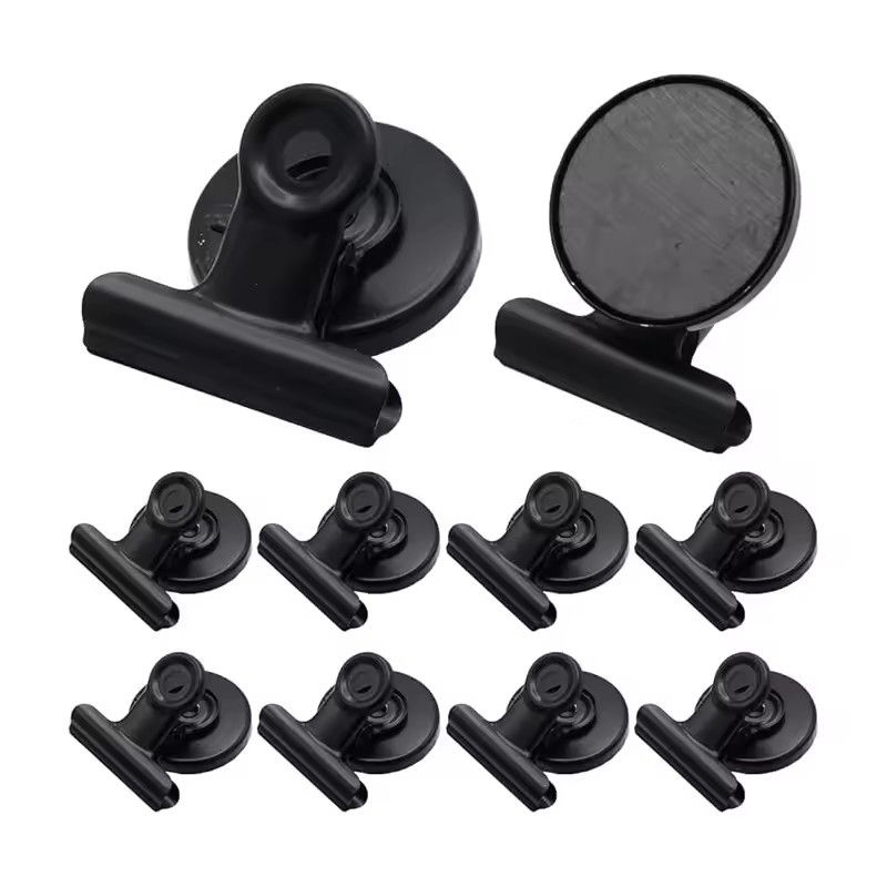 10-pack Magnetic Clips, Black — image 6