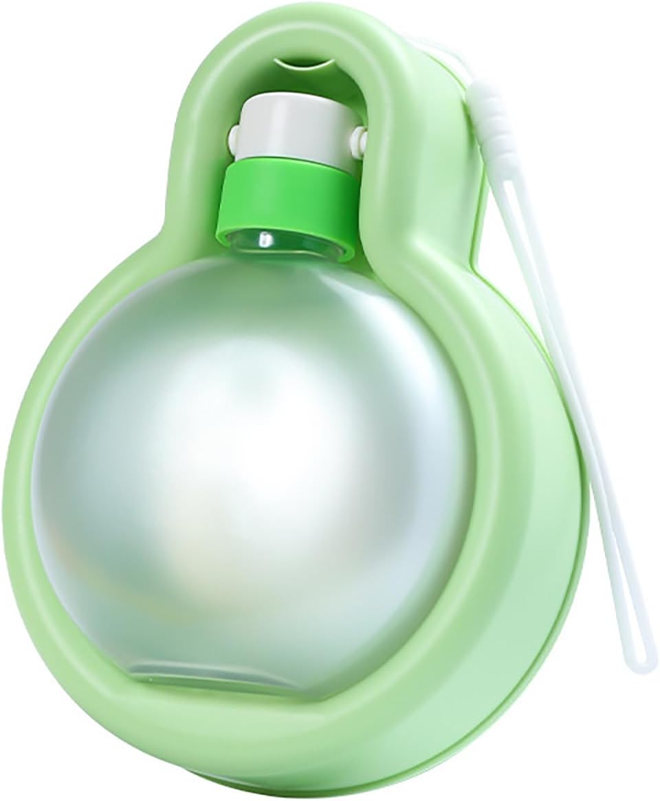 Collapsible Dog Water Bottle 350ml Leakproof BPA Free for Travel Outdoor Use