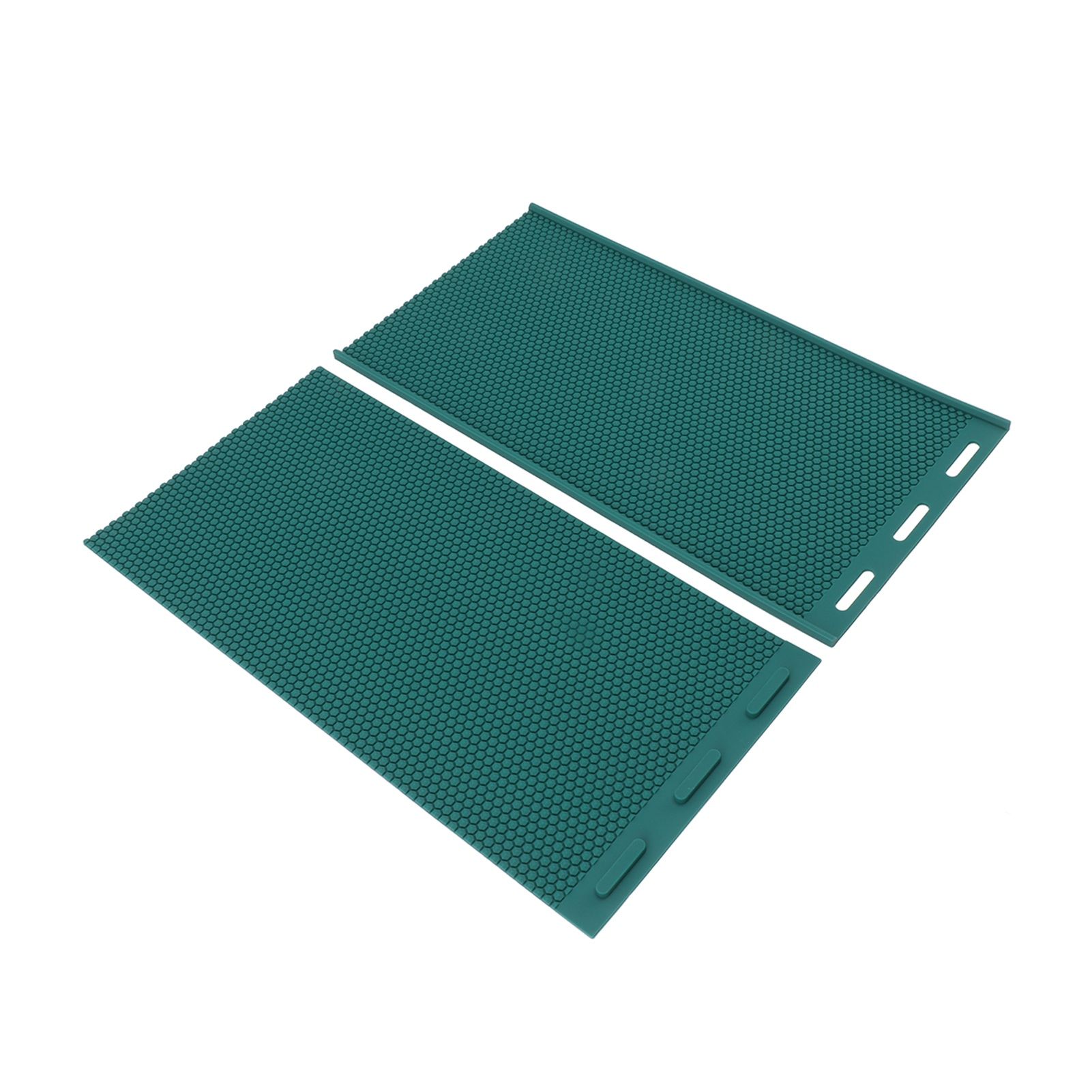 2Pcs Honeycomb Sheet DIY Beeswax Press Mold Light Weight Beehive Foundation Sheet for Bee Farm Home Factory — image 4