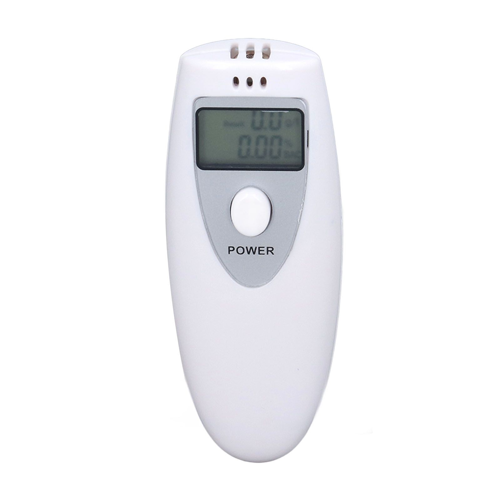 Portable Alcohol Tester Accurate Breath Alcohol Tester ABS Alcoholic Tester White — image 3