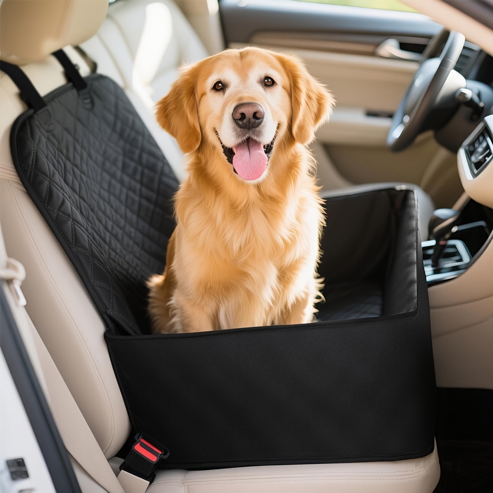 Dog Car Seat - Car Pet Travel Carrier, Durable Fabric, Adjustable Straps, Suitable for Long Drives, Essential for Safe Dog Travel, Ideal for Small to โ image 5