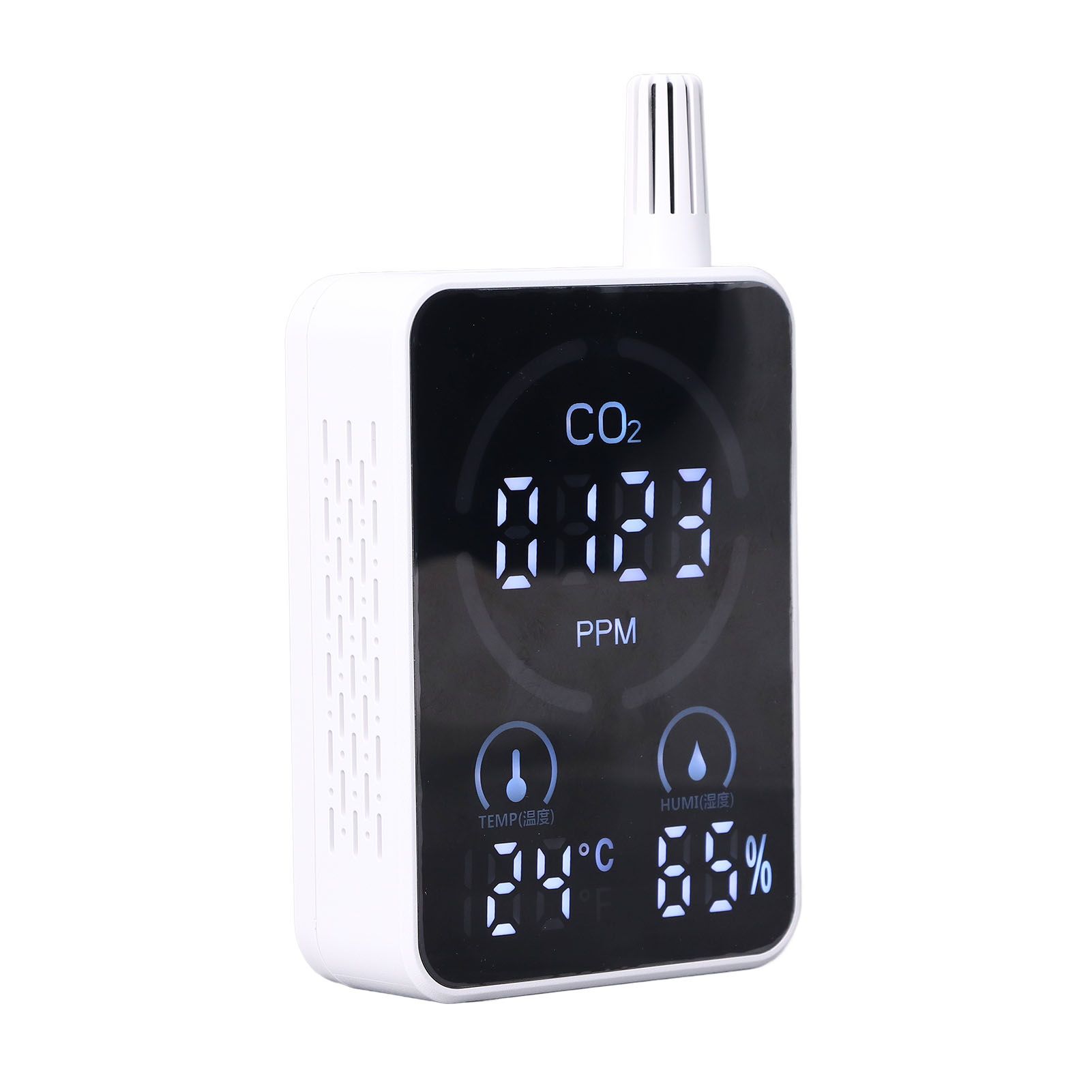 Air Quality Monitor Digital CO2 Meter Carbon Dioxide Detector Portable Temperature Humidity Tester โ image 2