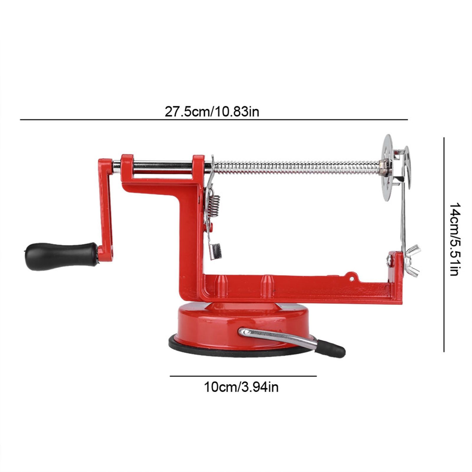 Stainless Steel Hand Crank Manual Spiral Potato Chips Twister Cutter Suction Base Kitchen Tool β image 5