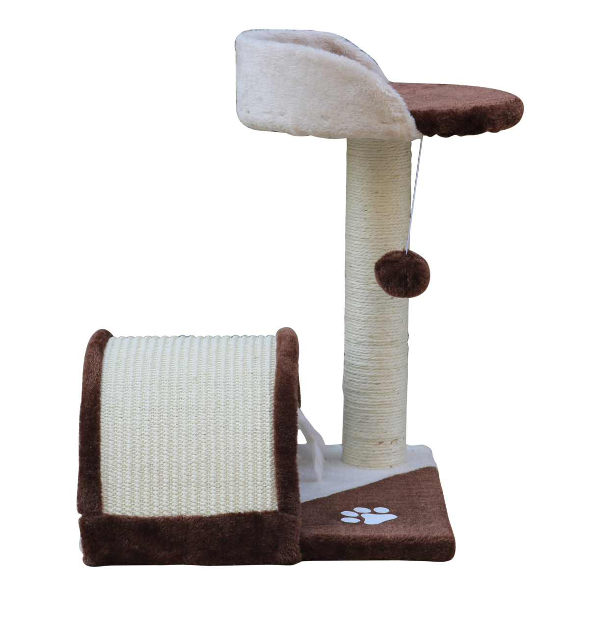 YES4PETS 50 cm Cat Scratching Post Tree Scratching Pole Climbing Post-Brown — image 2