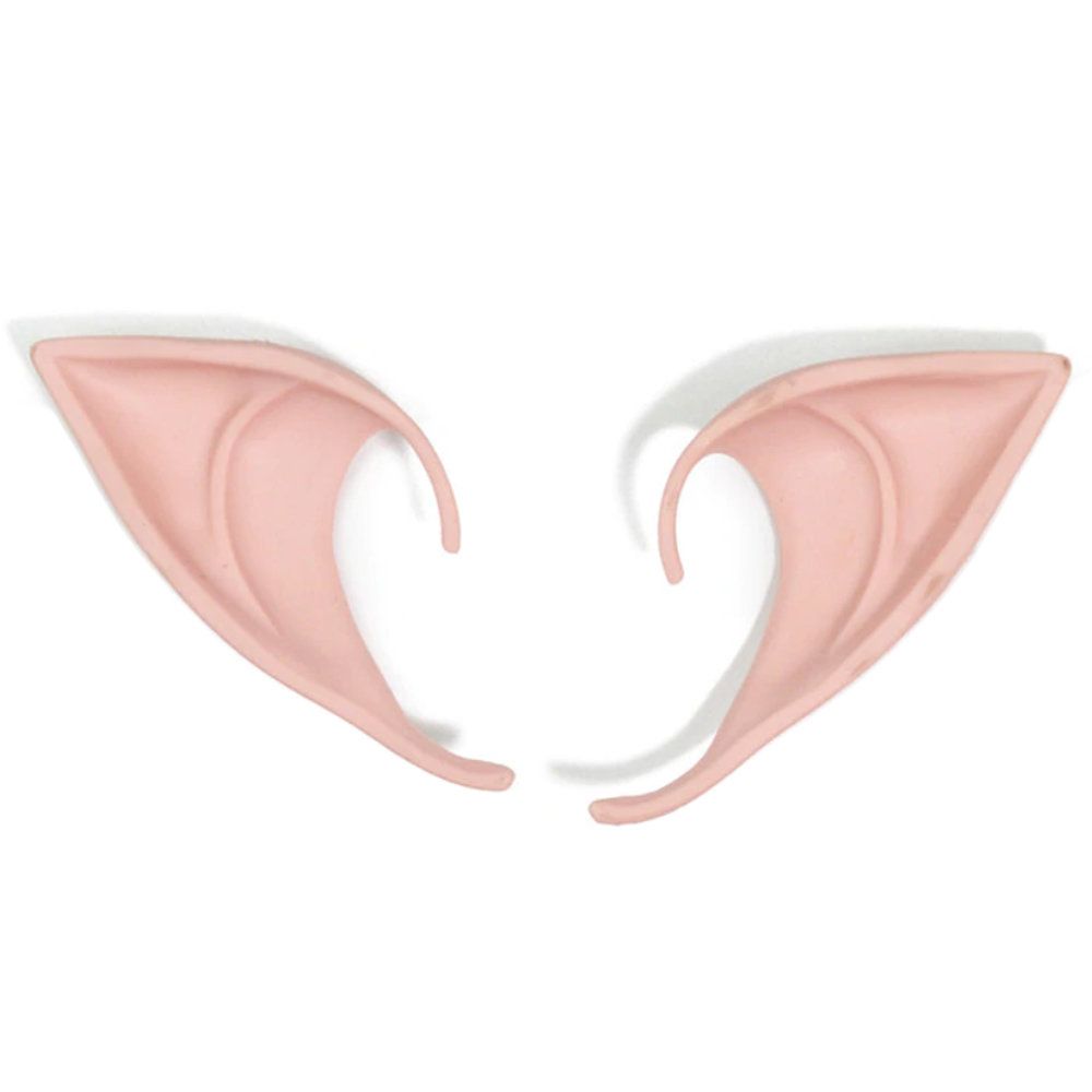 Elf ears for women, small Halloween costume accessories, fake ears, one size