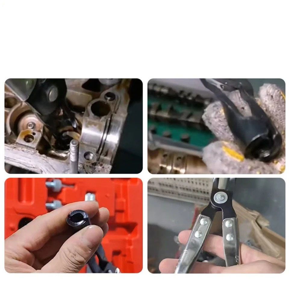11PC Valve Stem Seal Pliers Remover Installer Cylinder Oil Seal Automotive Tool โ image 5