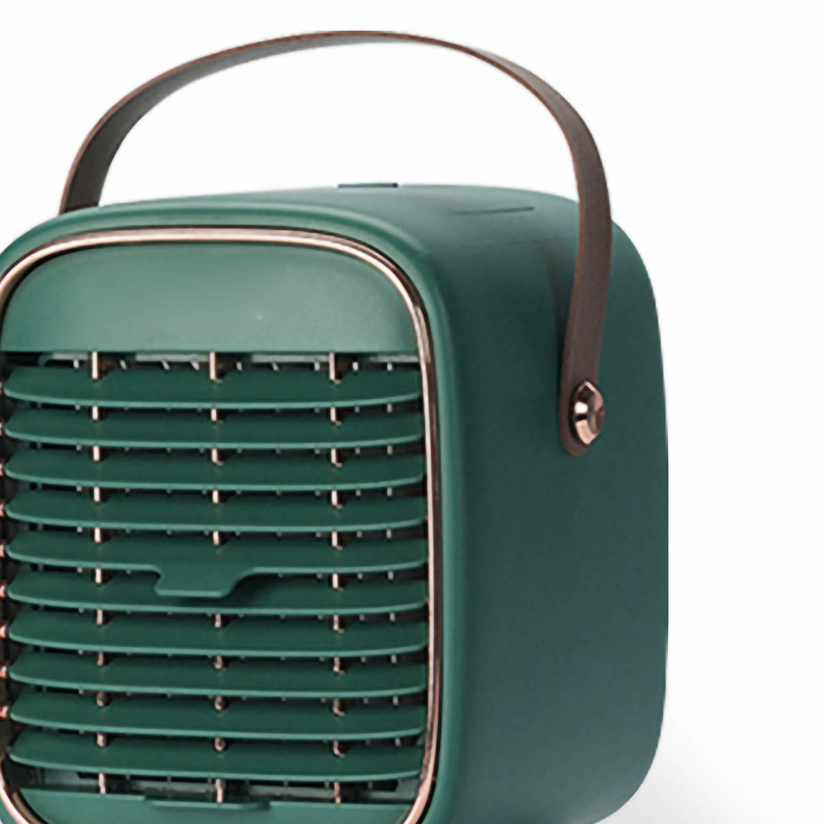 Air Conditioner Cooling Fan Silent USB Evaporative Cooler with Portable Carrying Strap for Home Office Car Green โ image 4