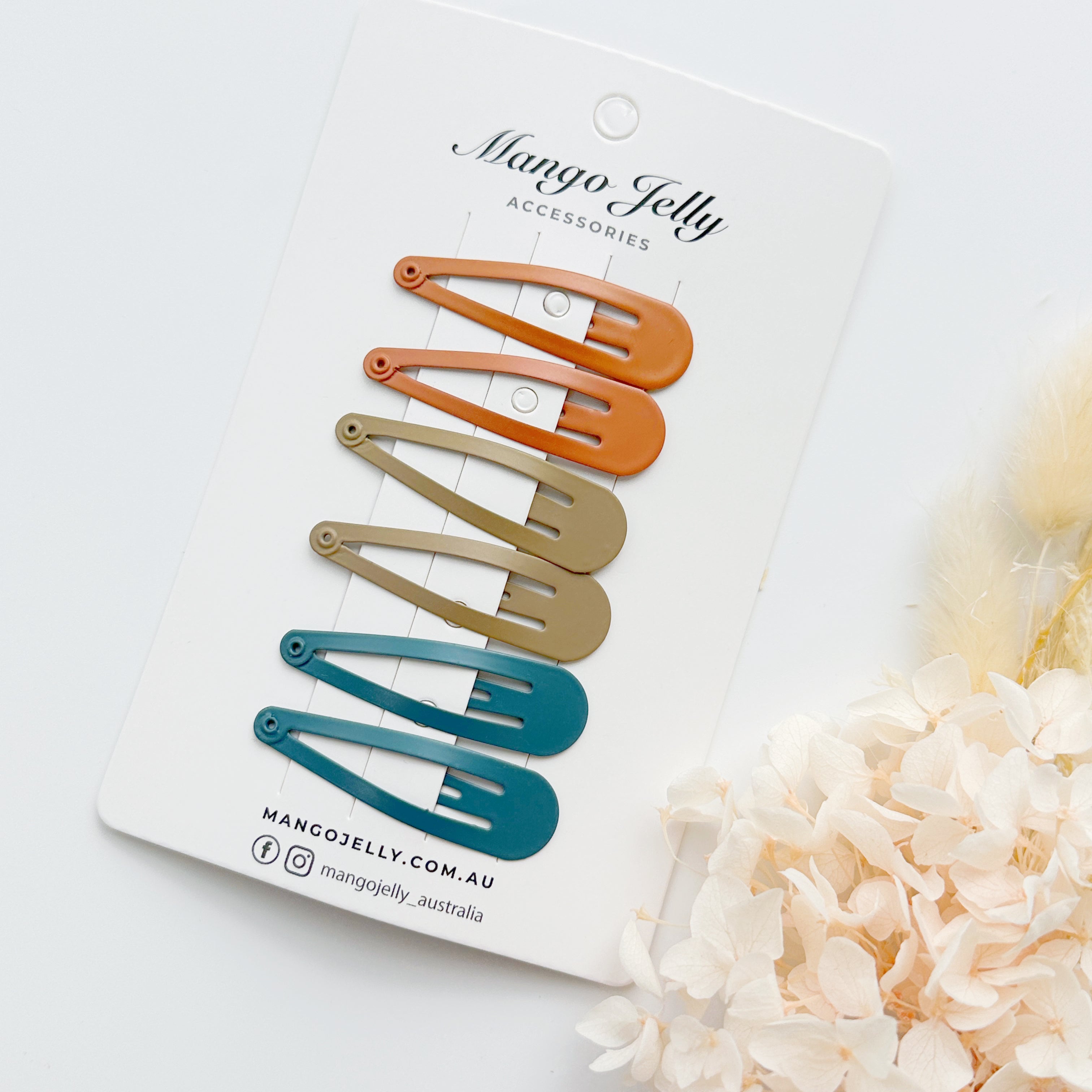 Essential Snap Hair clips - Natural - 12 Pieces โ image 3