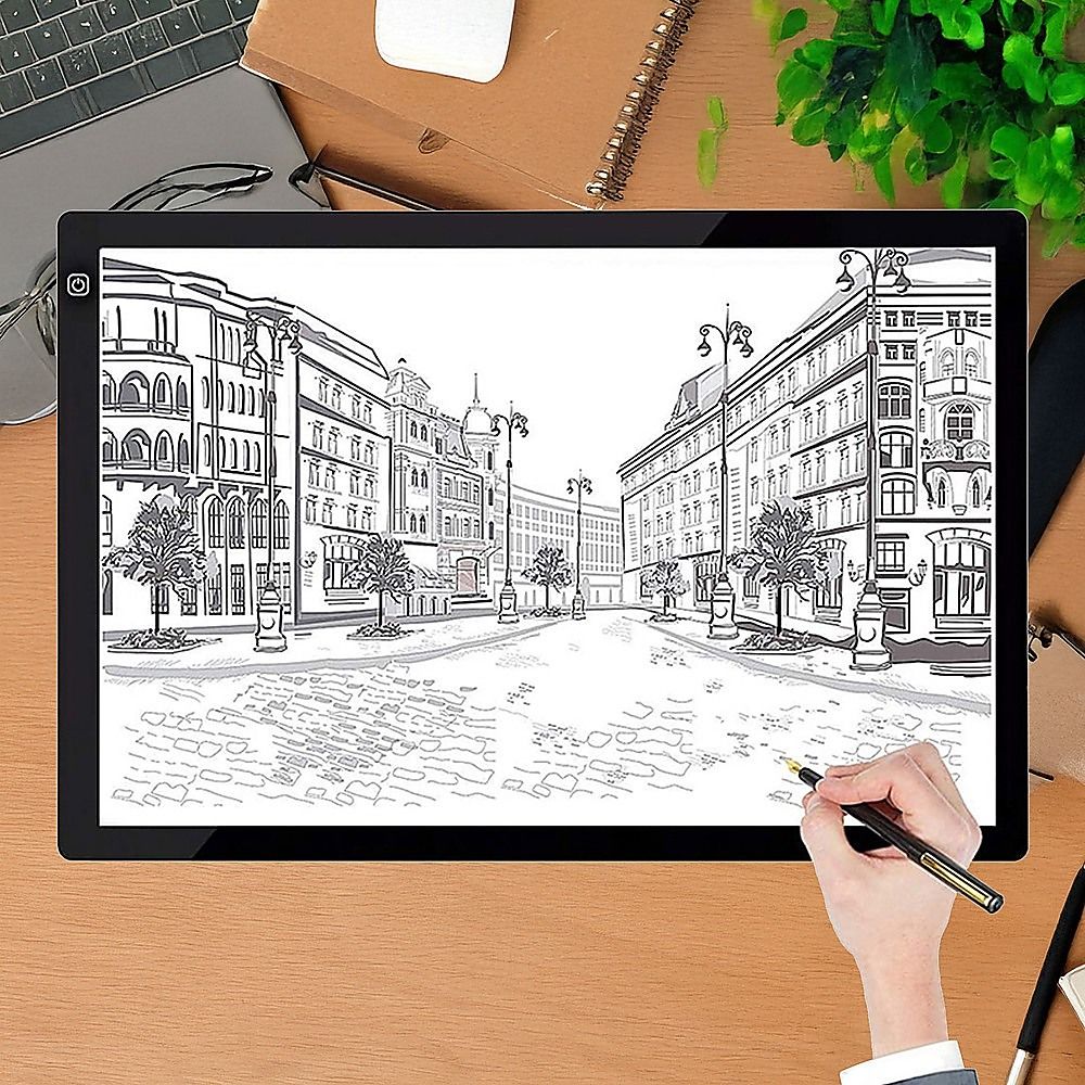 A2 LED Light Box Tracing Board Art Design Stencil Tattoo Copy Drawing Pad โ image 3
