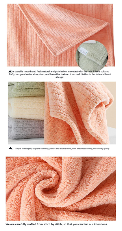 Blue Soft Coral Fleece Towel and Bath Towel Gift Set - 5-Piece Luxurious Absorbent Set — image 6