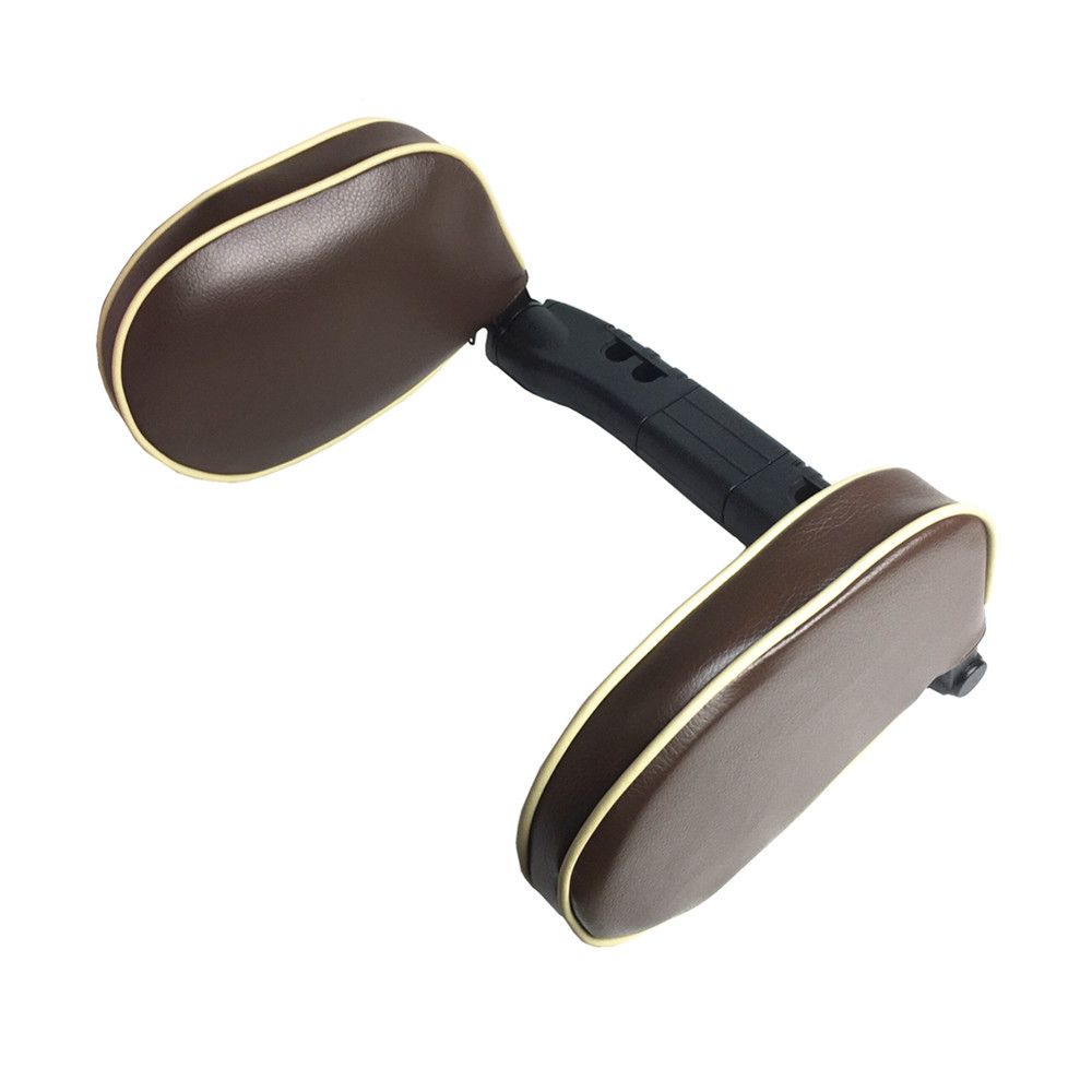 Car Seat Headrest Pillow Memory Foam RUNDONG TP-0116 Side pillow Brown 1