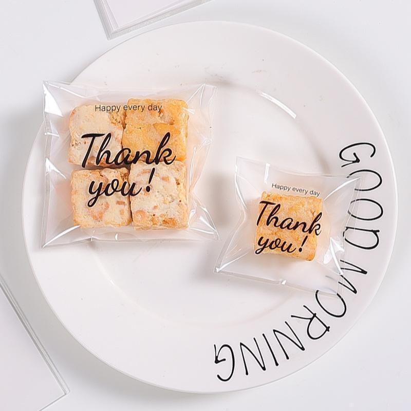 500 Pack Self Adhesive Cookie Packaging Bags Vibrant Designs OPP Material - Cute 10*10*3cm โ image 5