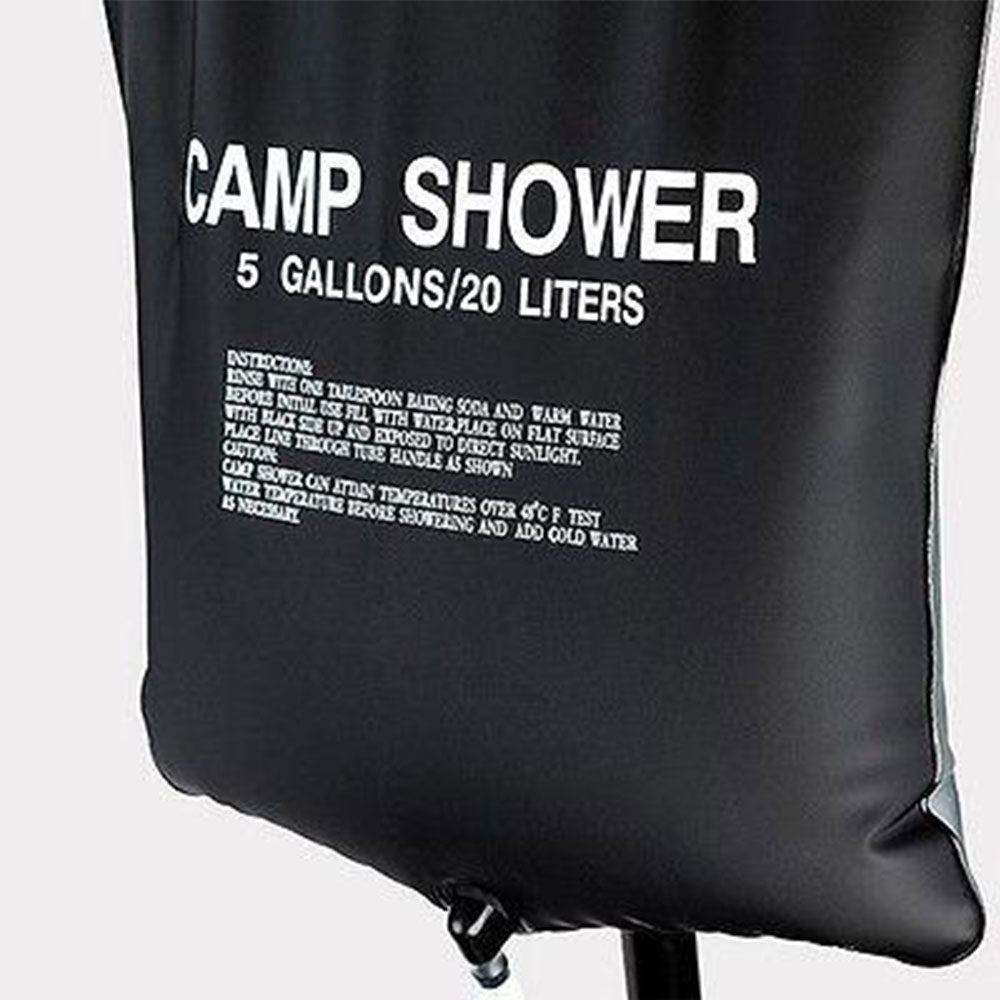 Pop Up Portable Privacy Shower room Tent &20L Outdoor Camping Water Bag Camp Set - orange — image 5