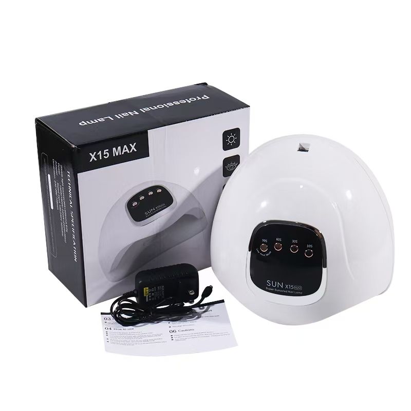 LED UV lamp with timer, white — image 2