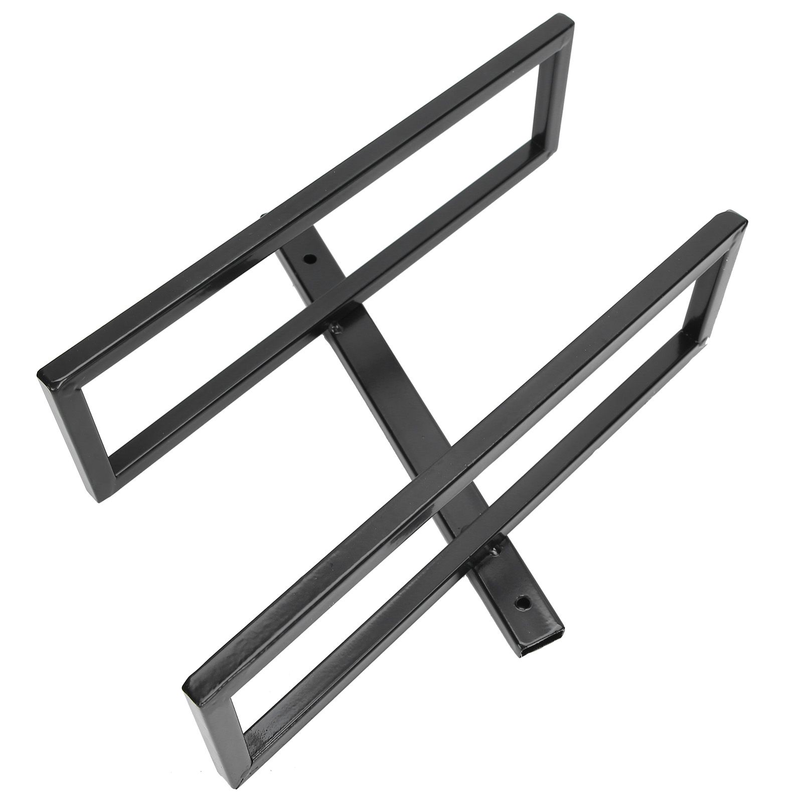 Wall Mounted Red Wine Bottle Holder Rack Storage Shelf for Household Kitchen Bar Decor2 Bottle — image 5