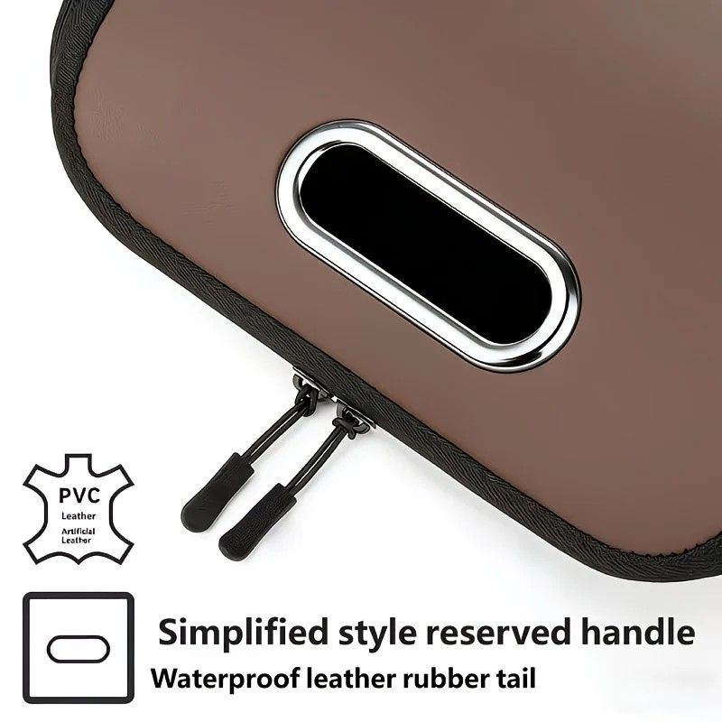 Car Trunk Shoe Box Organizer: Waterproof and Durable PVC Leather, Easy Installation with Velcro, Large Capacity for a Tidy Trunk, Say Goodbye to Mess and — image 3