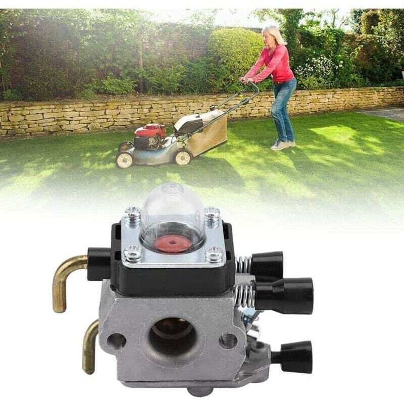 STIHL FS55 FS55R FS55RC FS38 Carburetor Kit with Air Filter Fuel Pump Spark Plug โ image 2