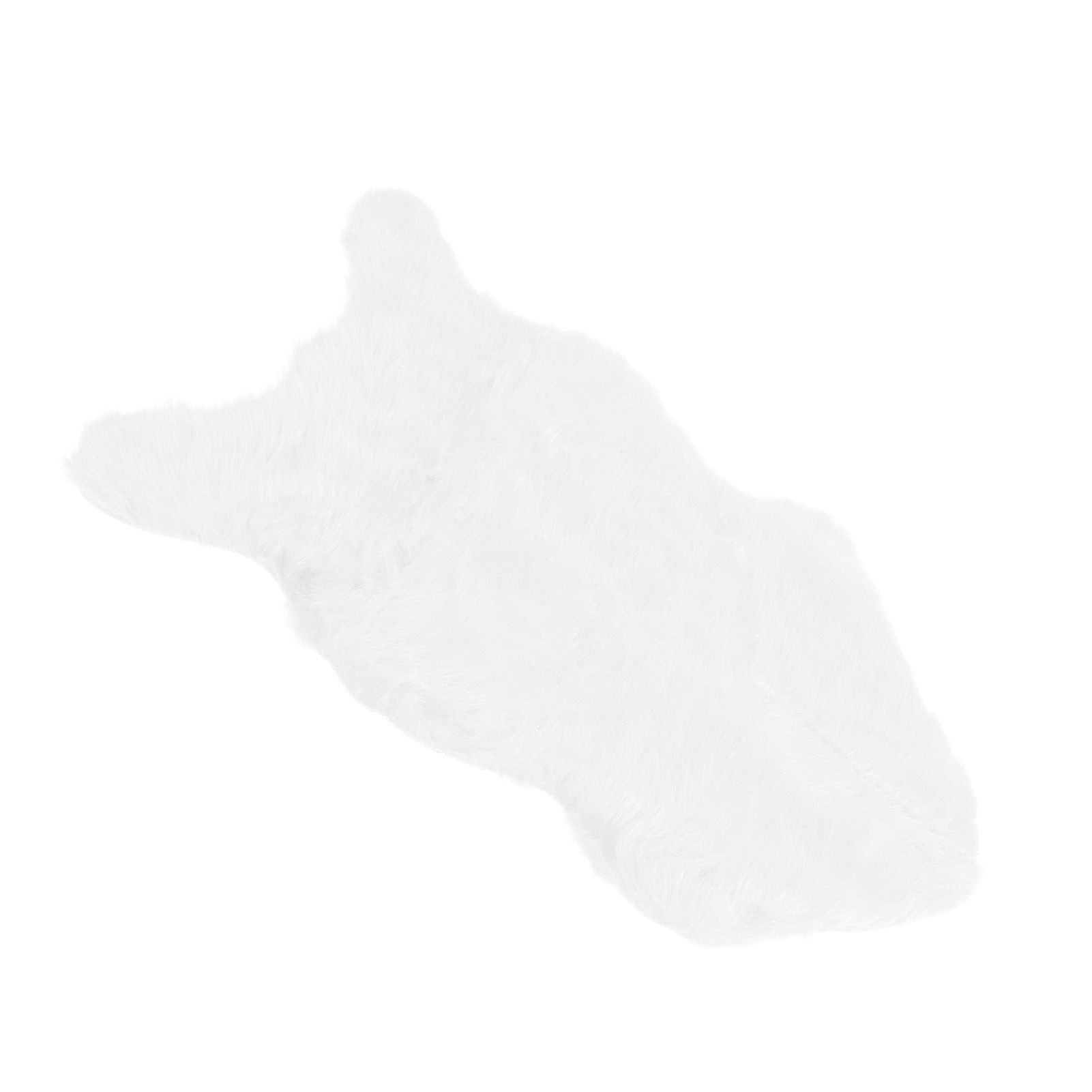 Faux Sheepskin Fur Rug Soft Carpet Area Rug for Bedroom Sofa Floor Living Room DecorWhite — image 5