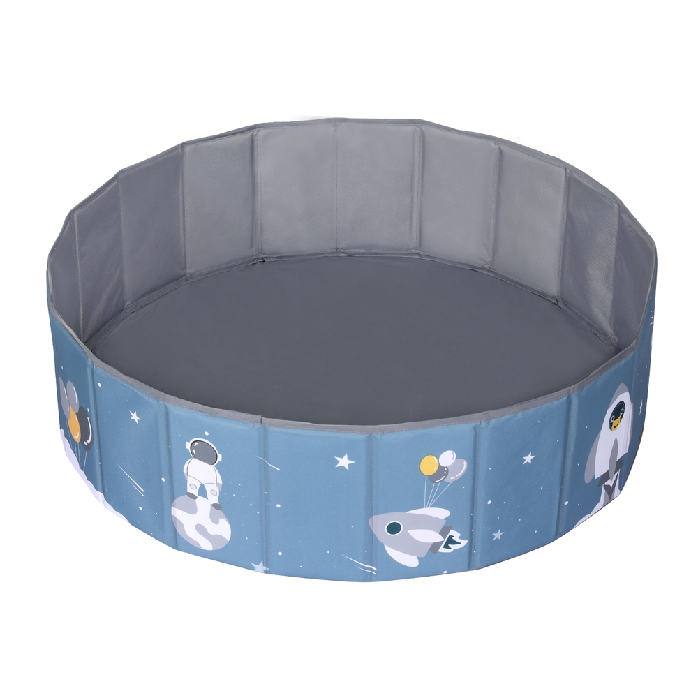 Keezi Kids Ball Pool Pit Toddler Play Foldable Child Playhouse Storage Bag Blue — image 3