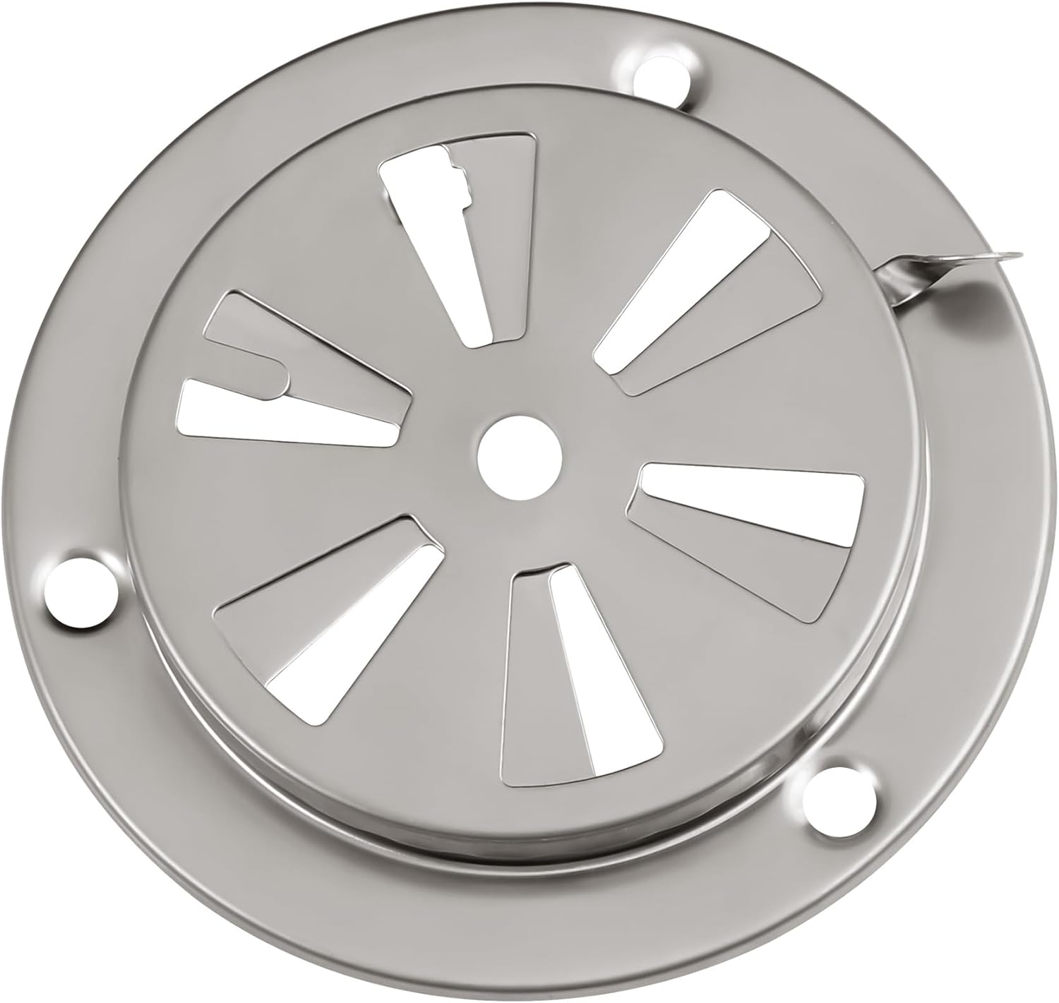 Stainless Steel BBQ Smoker Air Vent - Adjustable Grill Damper for Controlling Airflow - Replacement Parts for Grill and Smoker Vents - 1 Pack — image 6