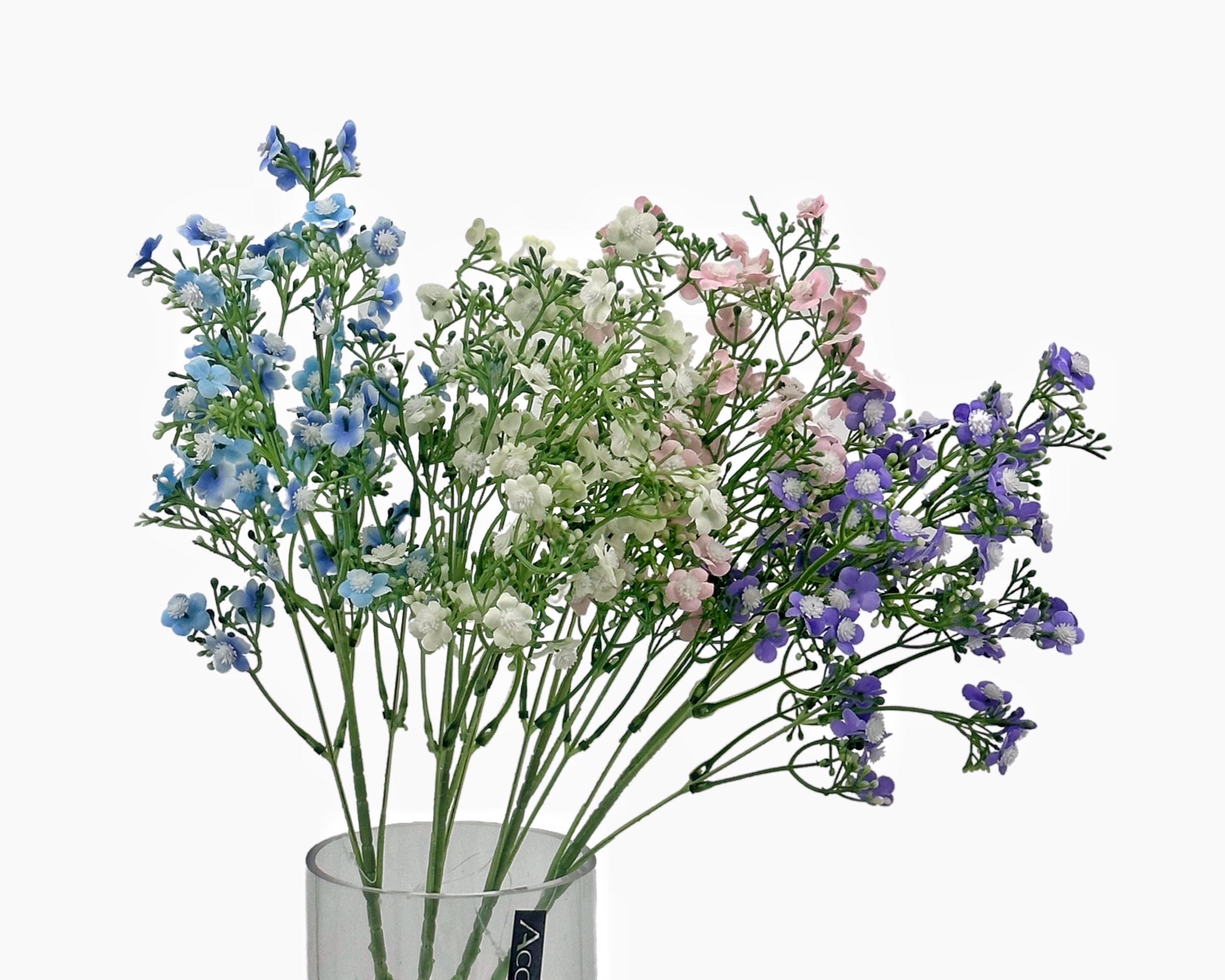 bulk 24 Artificail Babysbreath Spray 4 Assorted 15 × 68cm