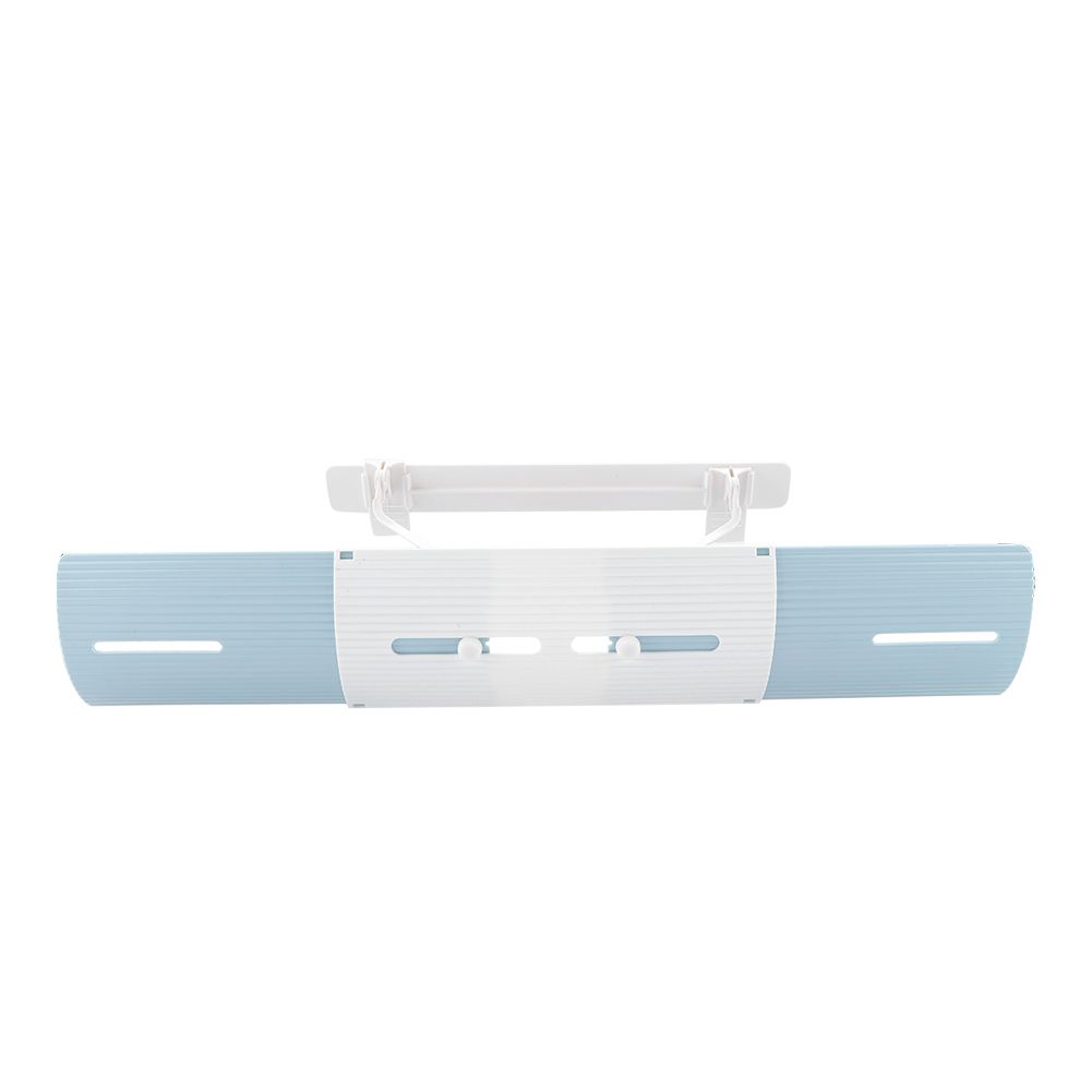 Anti wind Shield Air Conditioning Wind Shield Retractable Windshield Deflector Blue โ image 2